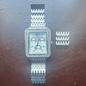 Express All Stainless Steel Chronograph Watch IF162 - Near Perfect Condition